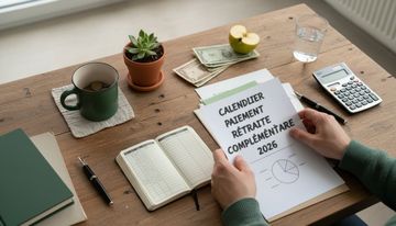 Calendrier paiement retraite complémentaire 2026